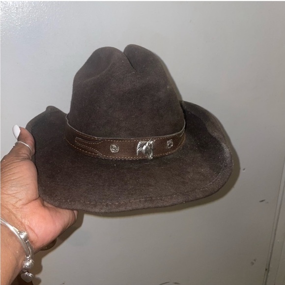 Cody James Other - Brown Wide-Brimmed Fedora Hat
